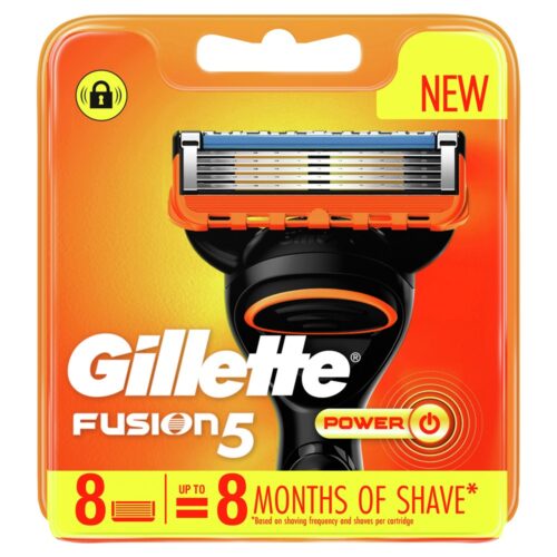 Gillette Fusion5 Power Razor Blades 8pk