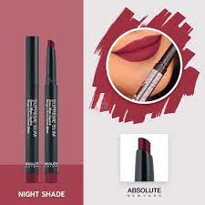 Absolute New York Supreme Slim Demi Matte Lipstick - Night Shade - MLSS60 - 1.3gm