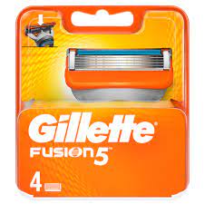 Gillette Fusion Power Blades 4 Pieces