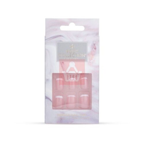Body Collection French Nail Tips - Square Thin