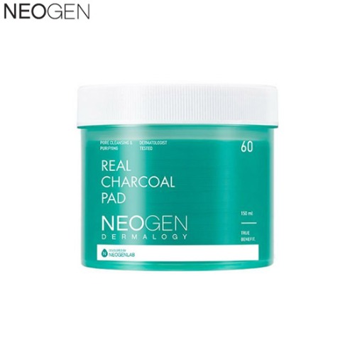 [Neogen] *renewal* DERMALOGY Real Charcoal Pad 60ea