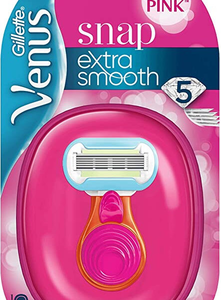 Gillette Venus Cosmo Pink Snap Extra Smooth Razor