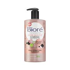 Biore Rose & Charcoal Daily Purifying Cleanser 200ml