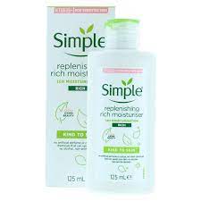 Simple Replenishing Rich Moisturiser 125ml