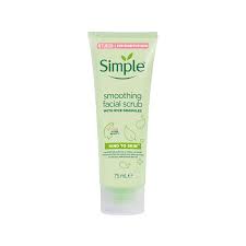 Simple Kind to Skin Smoothing Facial Scrub 75ml