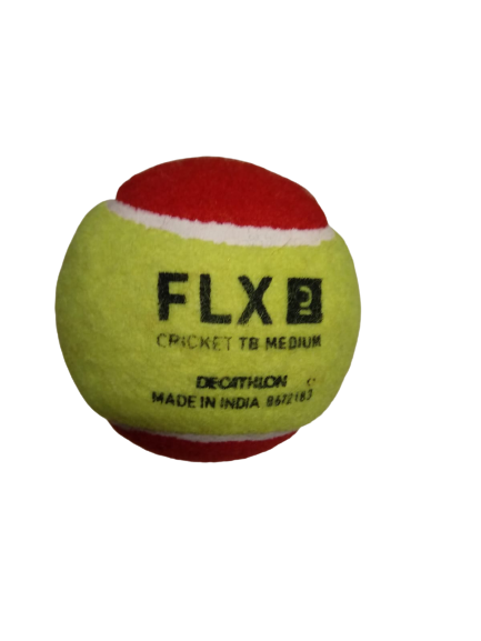 Tb Medium Cricket Tennis Ball Yellow-Red 8612183