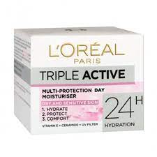 Loreal Paris Triple Active Day Dry Moisturiser 50ml