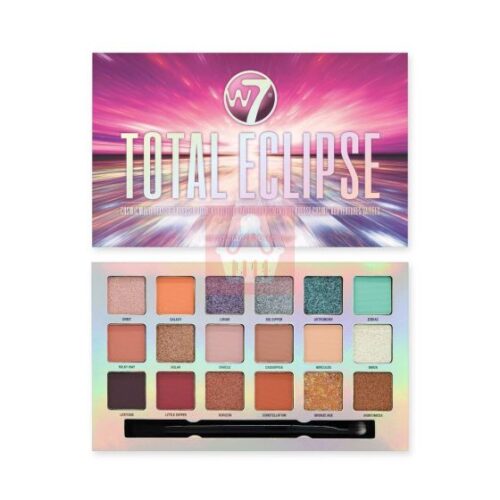 W7 18 Color Total Eclipse Eyeshadow Palette - 18gm
