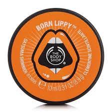 The Body Shop Born Lippy Pot Lip Balm – Satsuma Shimmer