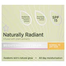 Superdrug Naturally Radiant Cream Normal/Dry Skin 75ml