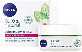 Nivea Pure & Natural Soothing Day Cream 50ml