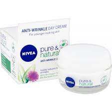 Nivea Pure & Natural Anti-Wrinkle Day Cream 50ml