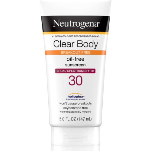 Neutrogena Clear Body Breakout-Free Liquid Sunscreen Lotion 147ml