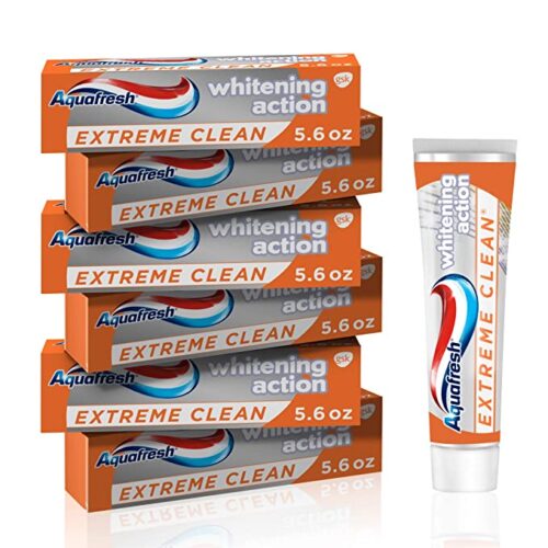 Aquafresh Extreme Clean Whitening Action Toothpaste 158.7ge