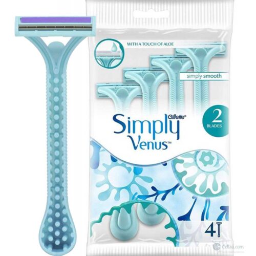 Gillette Simply Venus Disposable 4Pcs Lady Razor