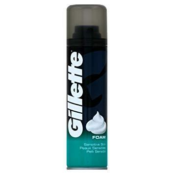 Gillette Sensitive Skin Shave Foam 200ml