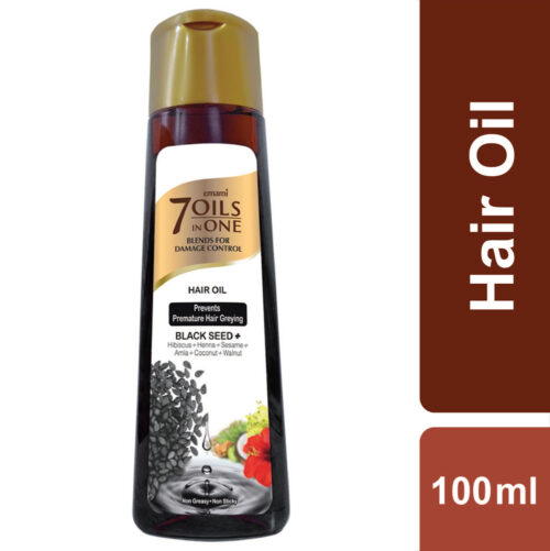 Emami 7 Oils in One Black Seed Hair Oil (100ml)