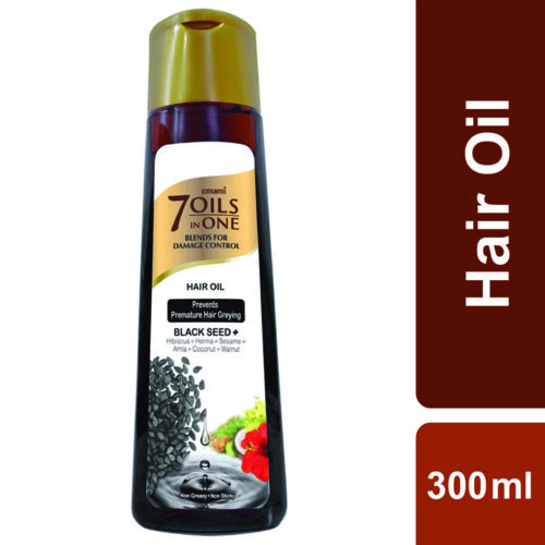 Emami 7 Oils in One Black Seed Hair Oil (300ml)