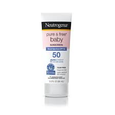 Neutrogena Pure And Free Baby Sunscreen Broad Spectrum SPF50
