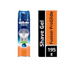 Gillette Fusion Proglide Sensitive 2 in 1 Shave Gel - 195g